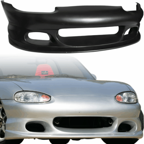 VSaero FRP BOME Front Bumper for Mazda Miata MX-5 (NB1) 1998-2000