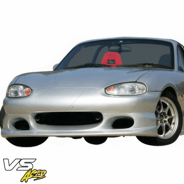 VSaero FRP BOME Front Bumper for Mazda Miata MX-5 (NB1) 1998-2000 - Image 2