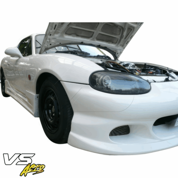 VSaero FRP BOME Front Bumper for Mazda Miata MX-5 (NB1) 1998-2000 - Image 4