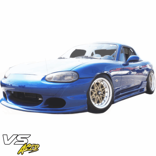 VSaero FRP BOME Front Bumper for Mazda Miata MX-5 (NB1) 1998-2000 - Image 6