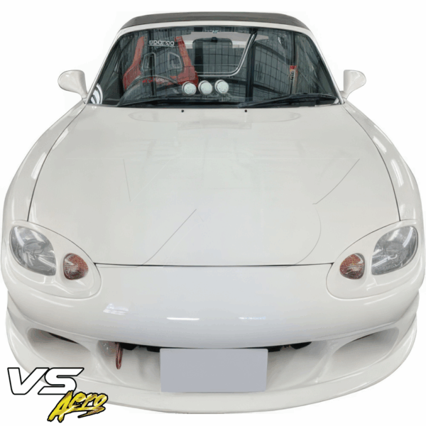 VSaero FRP BOME Front Bumper for Mazda Miata MX-5 (NB1) 1998-2000 - Image 12