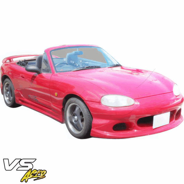 VSaero FRP BOME Front Bumper for Mazda Miata MX-5 (NB1) 1998-2000 - Image 14