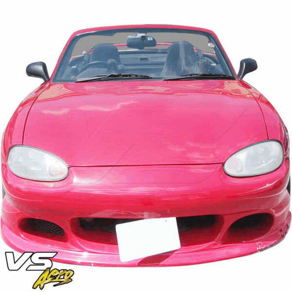 VSaero FRP BOME Front Bumper for Mazda Miata MX-5 (NB1) 1998-2000 - Image 15