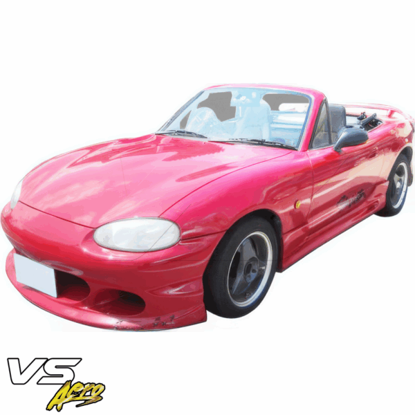 VSaero FRP BOME Front Bumper for Mazda Miata MX-5 (NB1) 1998-2000 - Image 16