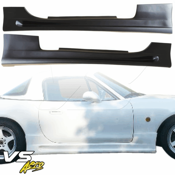 VSaero FRP BOME Side Skirts for Mazda Miata MX-5 (NB) 1998-2005 - Image 5