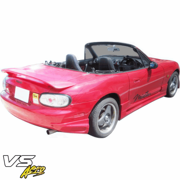 VSaero FRP BOME Rear Bumper Add-ons for Mazda Miata MX-5 (NB) 1998-2005 - Image 4