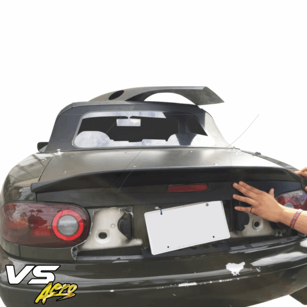 VSaero FRP DUC Trunk Spoiler Wing for Mazda Miata MX-5 (NA) 1990-1997 - Image 7