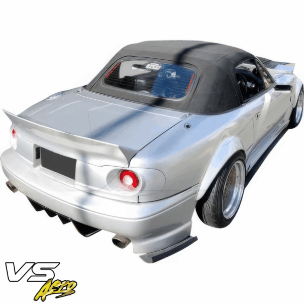 VSaero FRP RDAN Wide Body Fender Flares 4pc 30mm for Mazda Miata MX-5 (NA) 1990-1997 - Image 17