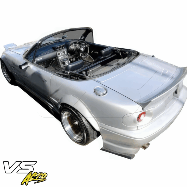VSaero FRP RDAN Wide Body Fender Flares 4pc 30mm for Mazda Miata MX-5 (NA) 1990-1997 - Image 18