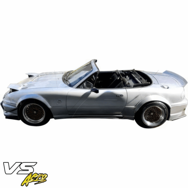 VSaero FRP RDAN Wide Body Fender Flares 4pc 30mm for Mazda Miata MX-5 (NA) 1990-1997 - Image 35
