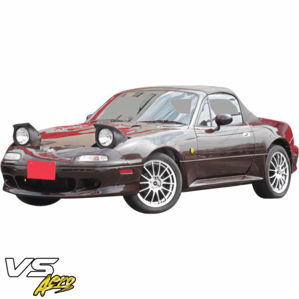VSaero FRP RSAC Front Lip Valance for Mazda Miata MX-5 (NA) 1990-1997 - Image 7