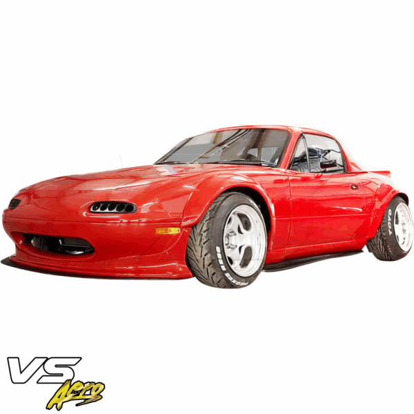 VSaero FRP TKYO Front Lip Valance for Mazda Miata MX-5 (NA) 1990-1997 - Image 5