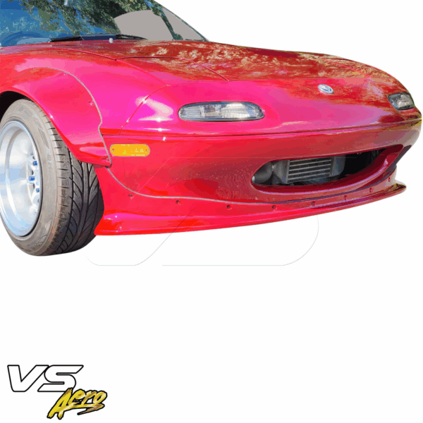 VSaero FRP TKYO Front Lip Valance for Mazda Miata MX-5 (NA) 1990-1997 - Image 9