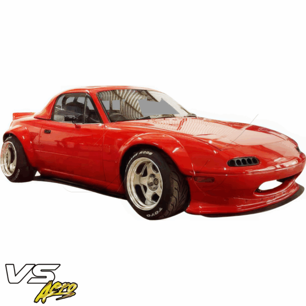 VSaero FRP TKYO Wide Body Fender Flares (front) 50mm for Mazda Miata MX-5 (NA) 1990-1997 - Image 3