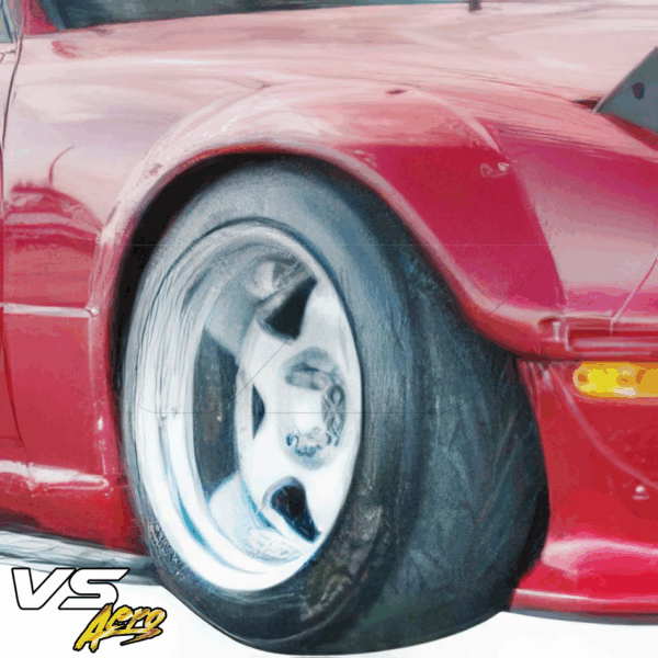 VSaero FRP TKYO Wide Body Fender Flares (front) 50mm for Mazda Miata MX-5 (NA) 1990-1997 - Image 4