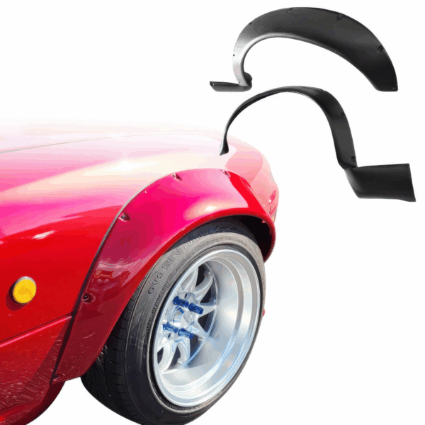 VSaero FRP TKYO Wide Body Fender Flares (front) 50mm for Mazda Miata MX-5 (NA) 1990-1997 - Image 6