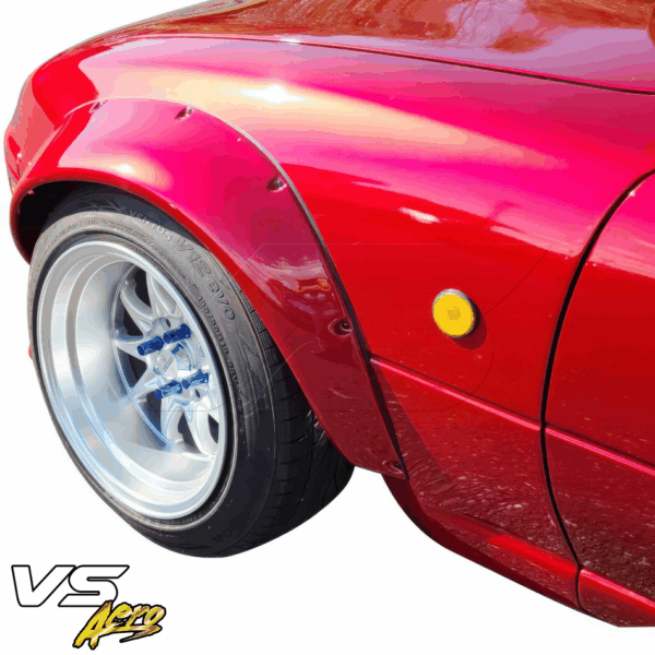 VSaero FRP TKYO Wide Body Fender Flares (front) 50mm for Mazda Miata MX-5 (NA) 1990-1997 - Image 7