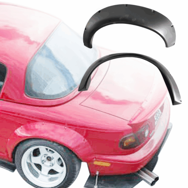 VSaero FRP TKYO Wide Body Fender Flares (rear) 80mm for Mazda Miata MX-5 (NA) 1990-1997