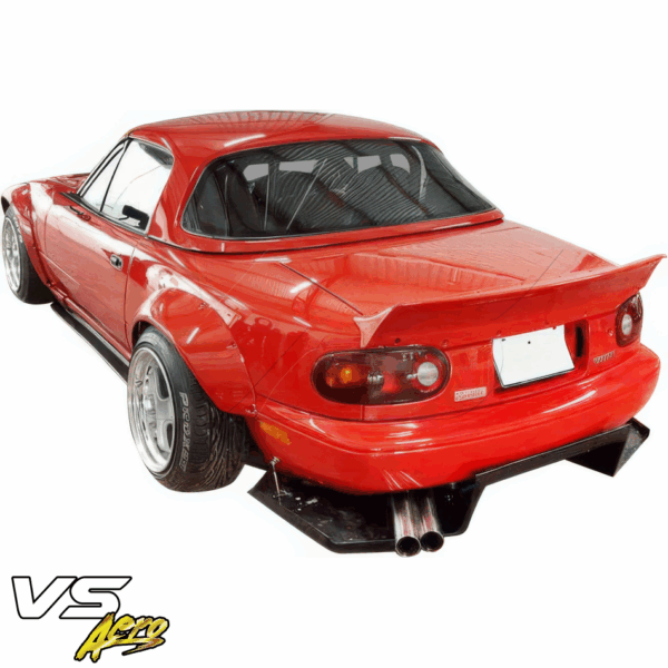 VSaero FRP TKYO Wide Body Fender Flares (rear) 80mm for Mazda Miata MX-5 (NA) 1990-1997 - Image 3