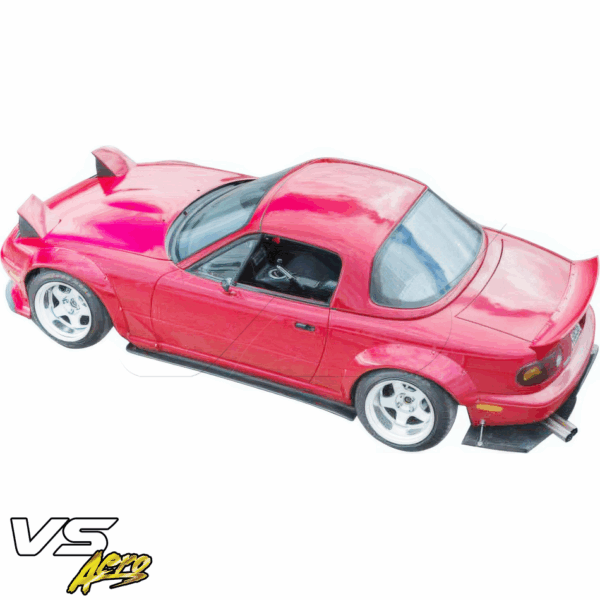VSaero FRP TKYO Wide Body Fender Flares (rear) 80mm for Mazda Miata MX-5 (NA) 1990-1997 - Image 4