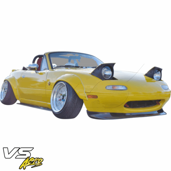 VSaero FRP TKYO Wide Body Flare Set for Mazda Miata MX-5 (NA) 1990-1997 - Image 3