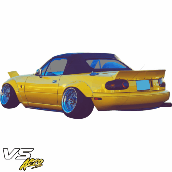 VSaero FRP TKYO Wide Body Flare Set for Mazda Miata MX-5 (NA) 1990-1997 - Image 5