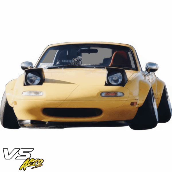 VSaero FRP TKYO Wide Body Flare Set for Mazda Miata MX-5 (NA) 1990-1997 - Image 7