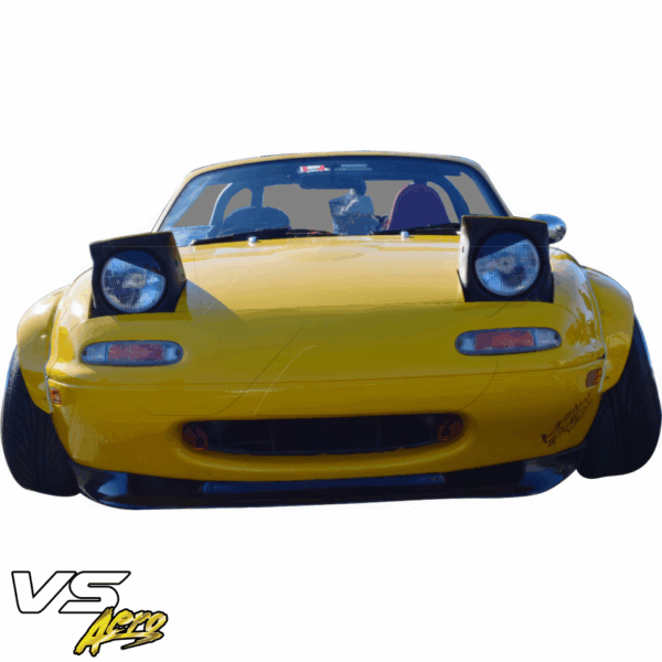 VSaero FRP TKYO Wide Body Flare Set for Mazda Miata MX-5 (NA) 1990-1997 - Image 8