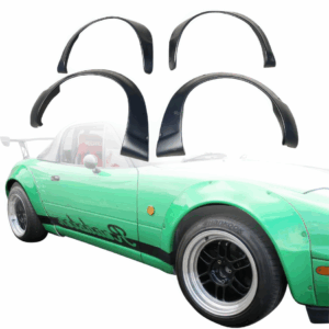 VSaero FRP TU99 NN2 Wide Body Fender Flares (set) 4pc 50mm for Mazda Miata MX-5 (NA) 1990-1997