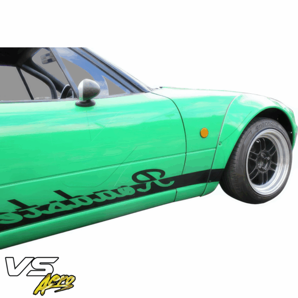 VSaero FRP TU99 NN2 Wide Body Fender Flares (set) 4pc 50mm for Mazda Miata MX-5 (NA) 1990-1997 - Image 9