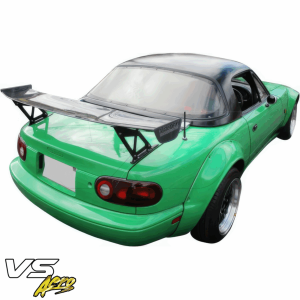 VSaero FRP TU99 NN2 Wide Body Fender Flares (set) 4pc 50mm for Mazda Miata MX-5 (NA) 1990-1997 - Image 17