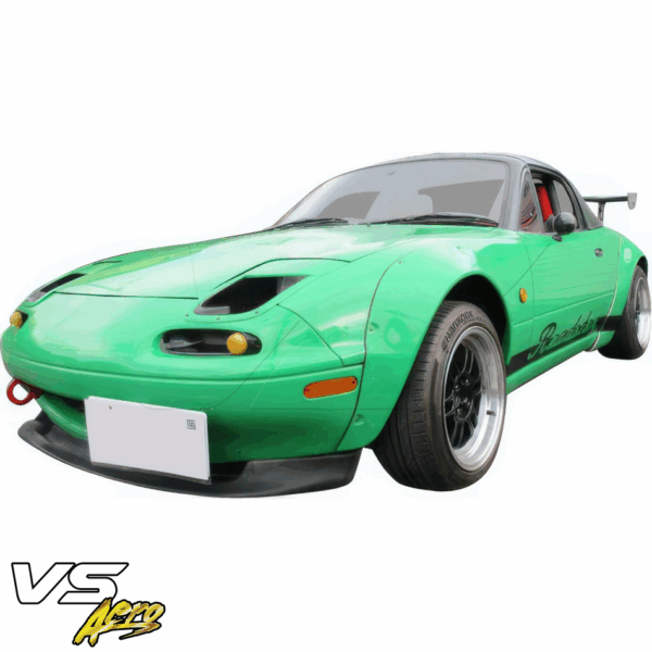 VSaero FRP TU99 NN2 Wide Body Fender Flares (set) 4pc 50mm for Mazda Miata MX-5 (NA) 1990-1997 - Image 18