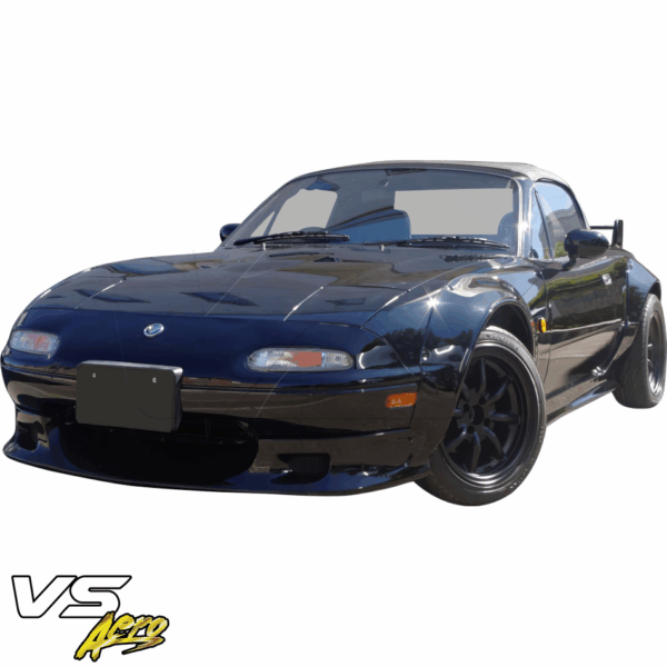 VSaero FRP TU99 NN2 Wide Body Fender Flares (set) 4pc 50mm for Mazda Miata MX-5 (NA) 1990-1997 - Image 21