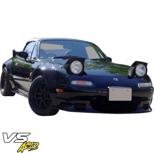 VSaero FRP TU99 NN2 Wide Body Fender Flares (set) 4pc 50mm for Mazda Miata MX-5 (NA) 1990-1997 - Image 22