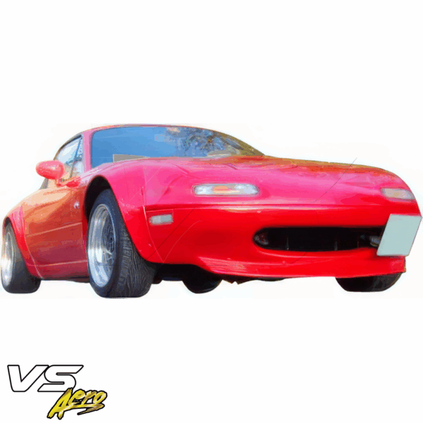 VSaero FRP TU99 NN2 Wide Body Fender Flares (set) 4pc 50mm for Mazda Miata MX-5 (NA) 1990-1997 - Image 35