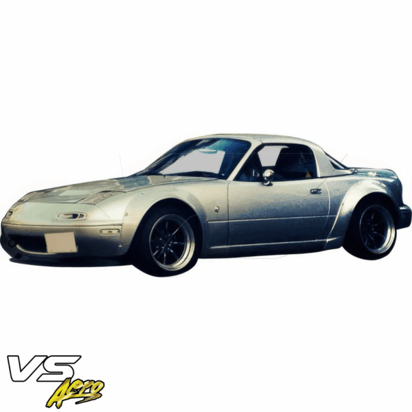 VSaero FRP TU99 NN2 Wide Body Fender Flares (set) 4pc 50mm for Mazda Miata MX-5 (NA) 1990-1997 - Image 54