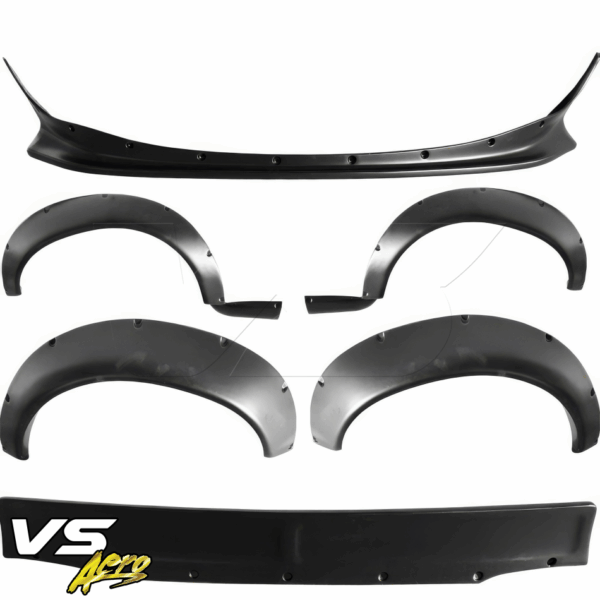VSaero FRP TKYO Wide Body Kit w Wing 6pc for Mazda Miata MX-5 (NA) 1990-1997 - Image 3