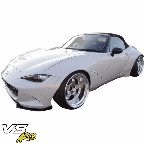 VSaero FRP TKYO Wide Body Fender Flares (front) 4pc 40mm for Mazda Miata MX-5 (ND) 2016-2021 - Image 5
