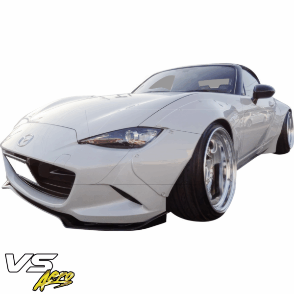 VSaero FRP TKYO Wide Body Fender Flares (front) 4pc 40mm for Mazda Miata MX-5 (ND) 2016-2021 - Image 6