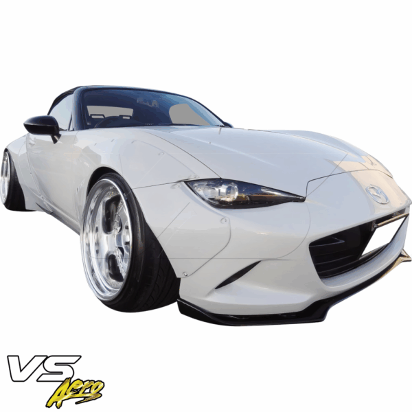 VSaero FRP TKYO Wide Body Fender Flares (front) 4pc 40mm for Mazda Miata MX-5 (ND) 2016-2021 - Image 7