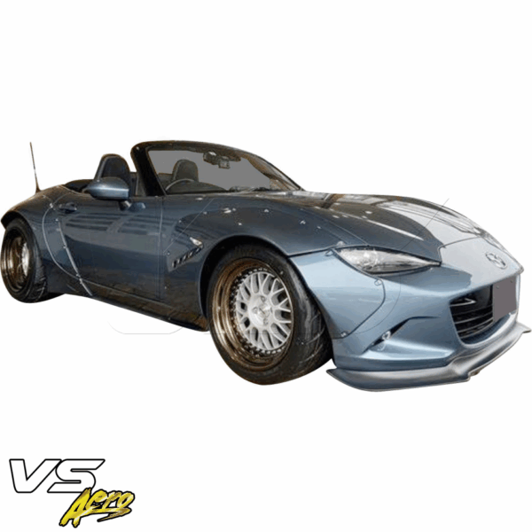 VSaero FRP TKYO Wide Body Fender Flares (front) 4pc 40mm for Mazda Miata MX-5 (ND) 2016-2021 - Image 35