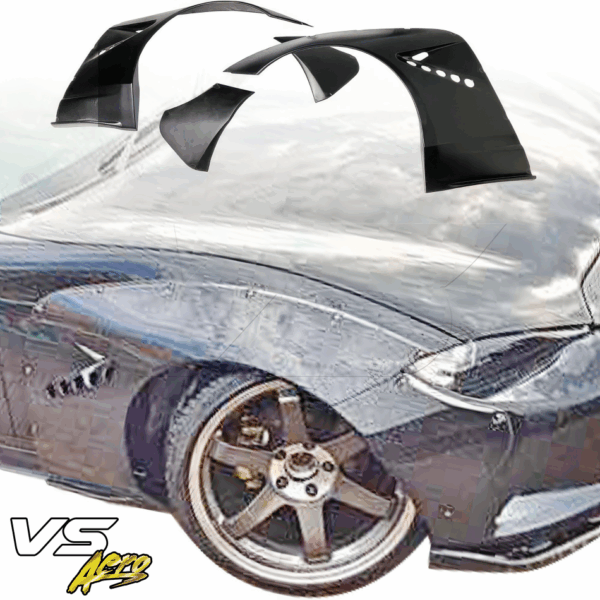 VSaero FRP TKYO Wide Body Fender Flares (front) 4pc 40mm for Mazda Miata MX-5 (ND) 2016-2021 - Image 45