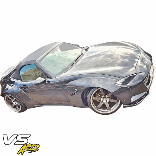 VSaero FRP TKYO Wide Body Fender Flares (front) 4pc 40mm for Mazda Miata MX-5 (ND) 2016-2021 - Image 46