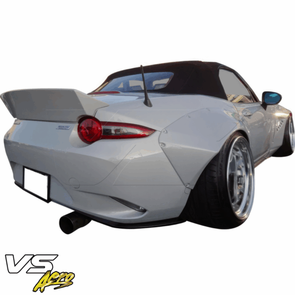 VSaero FRP TKYO Wide Body Fender Flares (rear) 4pc 80mm for Mazda Miata MX-5 (ND) 2016-2021 - Image 4