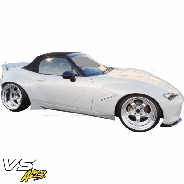 VSaero FRP TKYO Wide Body Fender Flares (rear) 4pc 80mm for Mazda Miata MX-5 (ND) 2016-2021 - Image 5