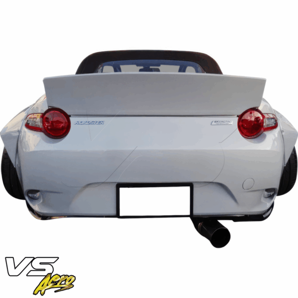 VSaero FRP TKYO Wide Body Fender Flares (rear) 4pc 80mm for Mazda Miata MX-5 (ND) 2016-2021 - Image 8