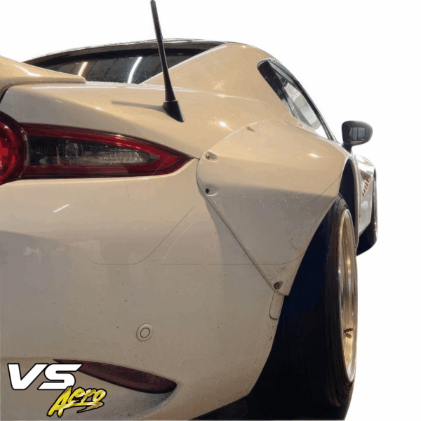 VSaero FRP TKYO Wide Body Fender Flares (rear) 4pc 80mm for Mazda Miata MX-5 (ND) 2016-2021 - Image 17