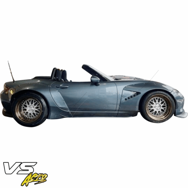 VSaero FRP TKYO Wide Body Fender Flares (rear) 4pc 80mm for Mazda Miata MX-5 (ND) 2016-2021 - Image 34