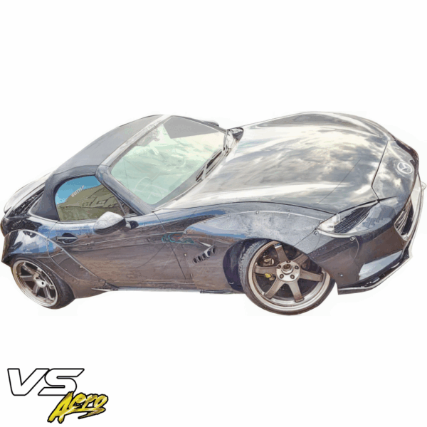 VSaero FRP TKYO Wide Body Fender Flares (rear) 4pc 80mm for Mazda Miata MX-5 (ND) 2016-2021 - Image 38