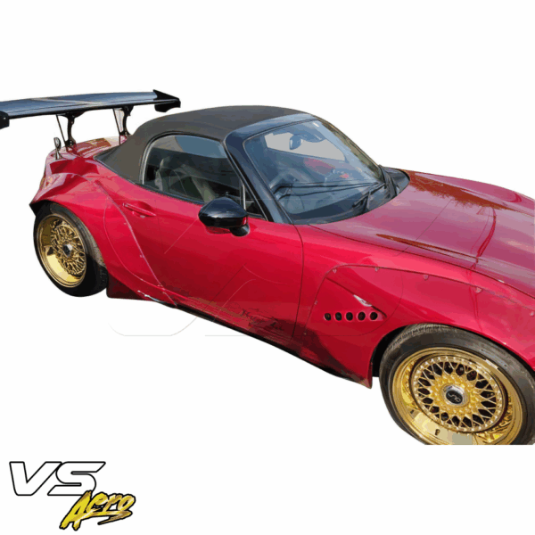 VSaero FRP TKYO Wide Body Fender Flares (rear) 4pc 80mm for Mazda Miata MX-5 (ND) 2016-2021 - Image 45